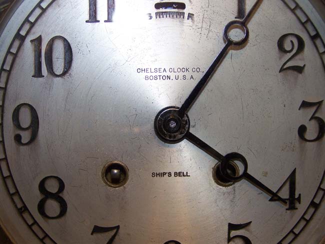 A Large Chelsea 'Mariner's' Model Ships Bell Clock made in 1927 — image 3